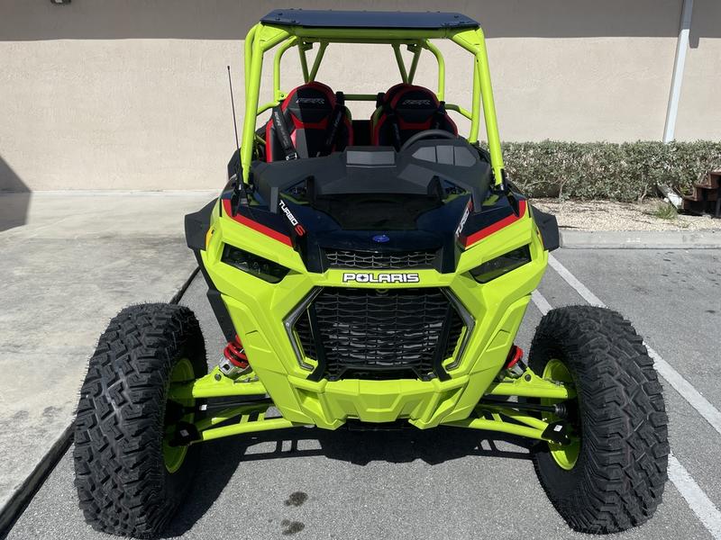 2021 Polaris® RZR Turbo S 4 Lifted Lime LE