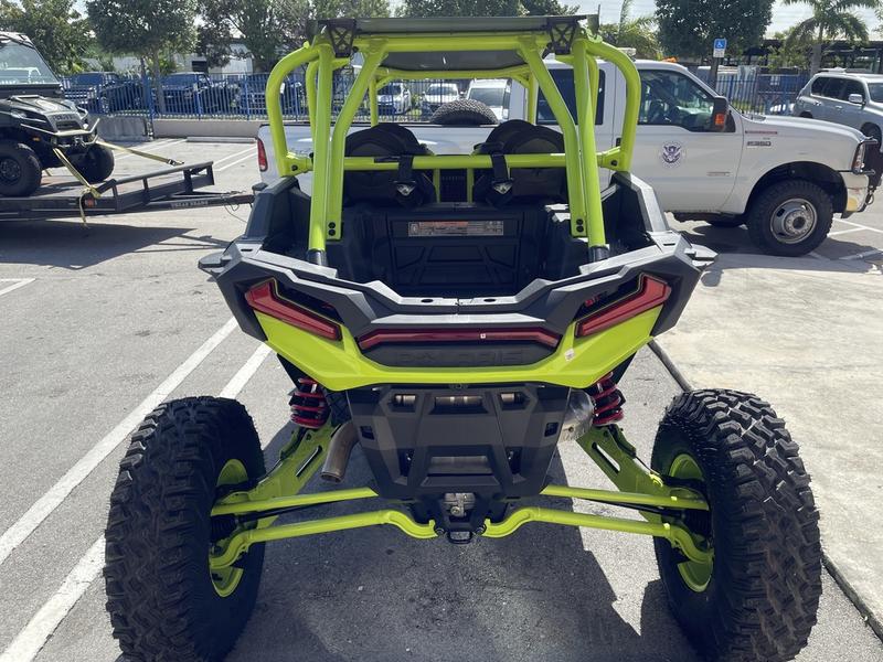 2021 Polaris® RZR Turbo S 4 Lifted Lime LE