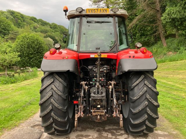 2008 Massey Ferguson 6480 Dyna-6 Tractor c/w Weights