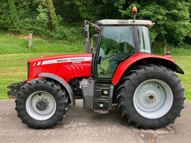 2008 Massey Ferguson 6480 Dyna-6 Tractor c/w Weights