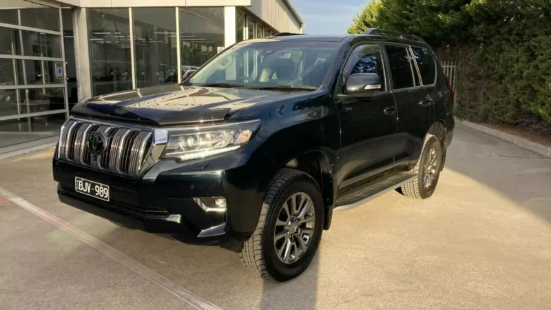 2020 Toyota Landcruiser Prado GDJ150R Kakadu Black 6 Speed Sports Automatic Wagon