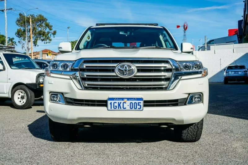 2017 Toyota Landcruiser VDJ200R VX White 6 Speed Sports Automatic Wagon