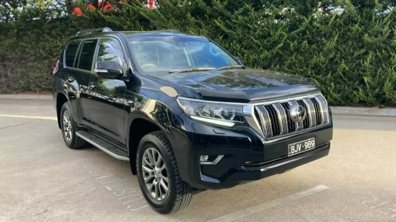 2020 Toyota Landcruiser Prado GDJ150R Kakadu Black 6 Speed Sports Automatic Wagon